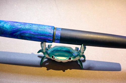 Blue Abalone Kimono by Casey Giddins