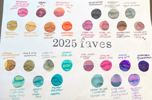 My Favourite Inks of 2025